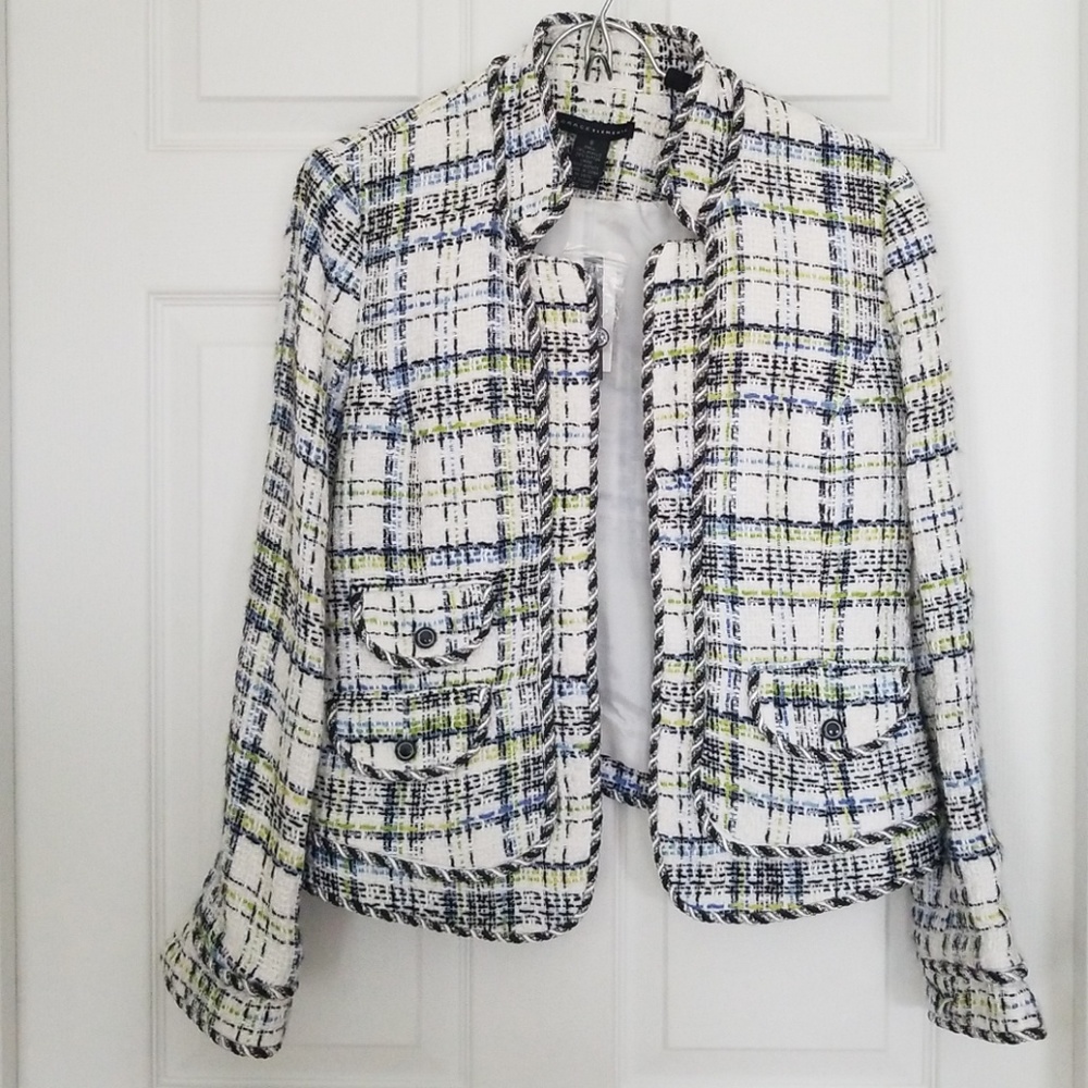 Grace Elements Basketweave Blazer